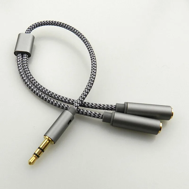 3.5mm Audio Splitter 1 Male To - Earphone Splitter Jack 评论和价格