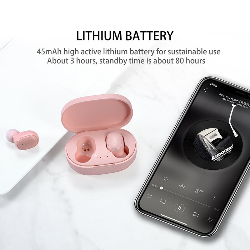 TWS Bluetooth Headphone Wirele - Bluetooth Headset On Ear 评论和价格