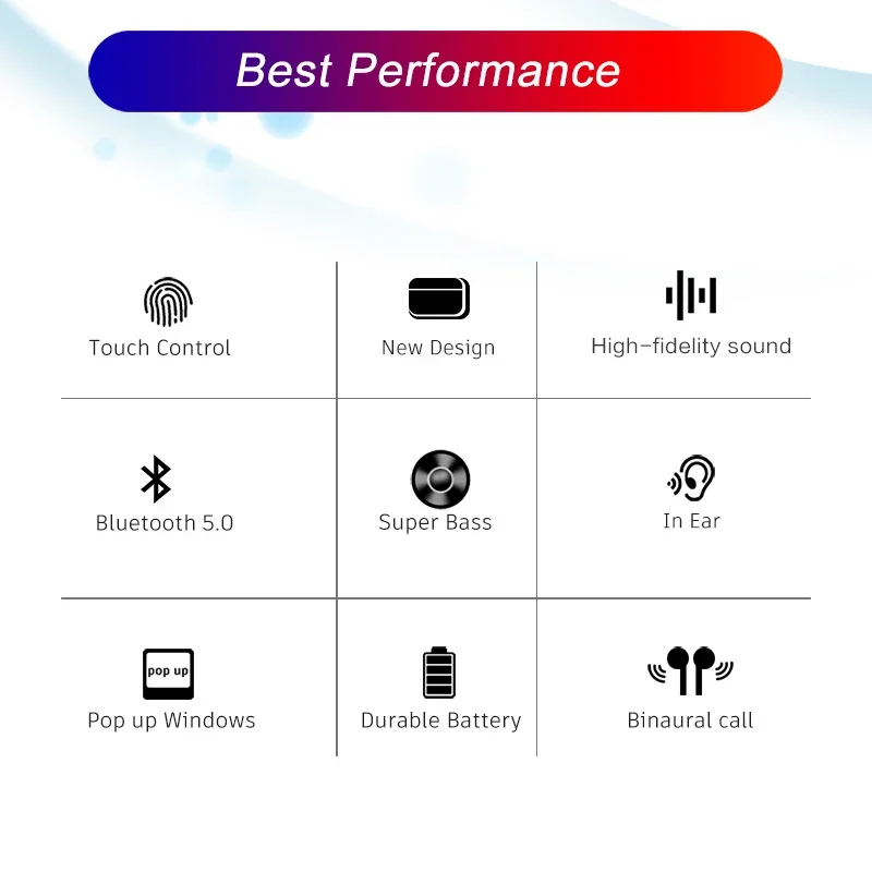 Bluetooth 5.3 New Air Por 5 Wi - Wireless Earbuds Tws 评论和价格