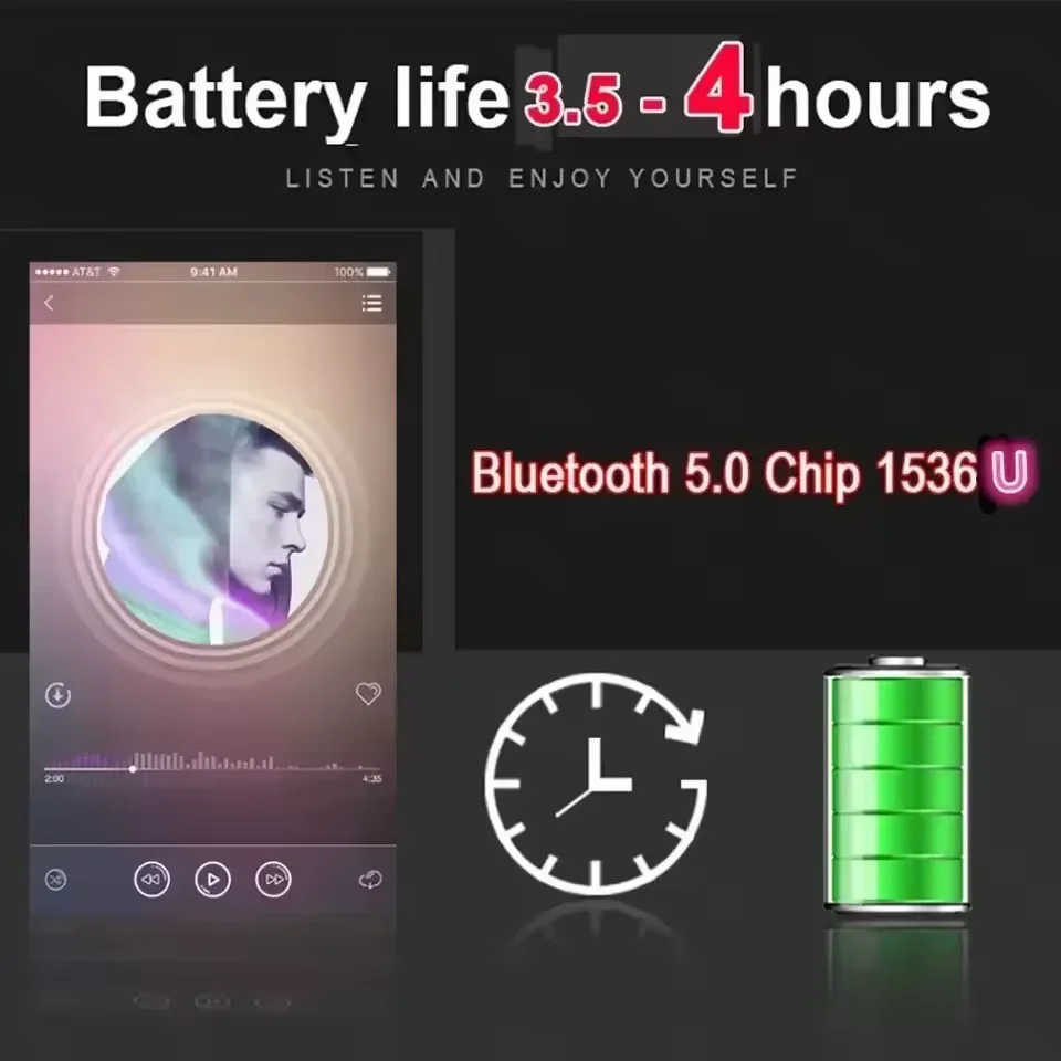 Bluetooth 5.3 New Air Por 5 Wi - Wireless Earbuds Tws 评论和价格