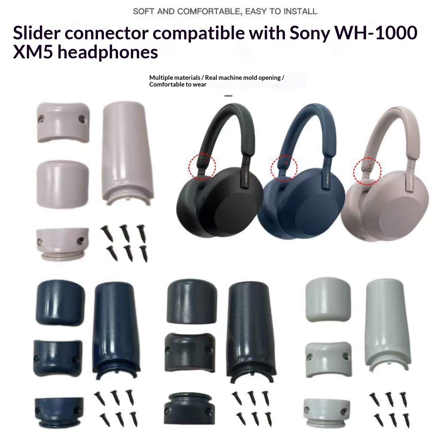 Replacement Headband Hinge Sid - Sony Headphone Wh-1000Xm5 评论和价格